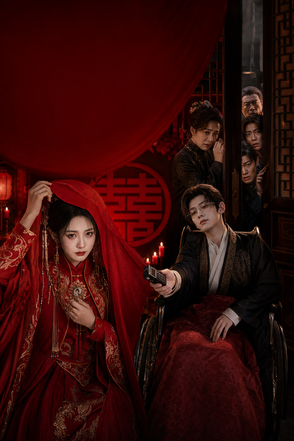 《全家逼我替嫁》 封面