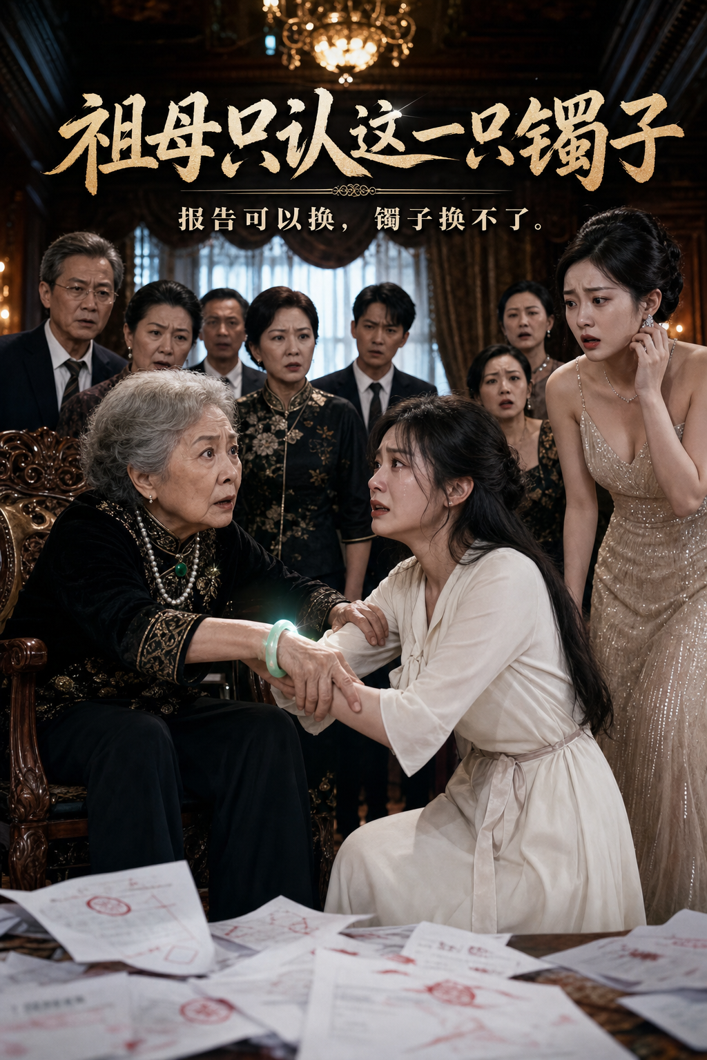 《祖母只认这一只镯子》 封面
