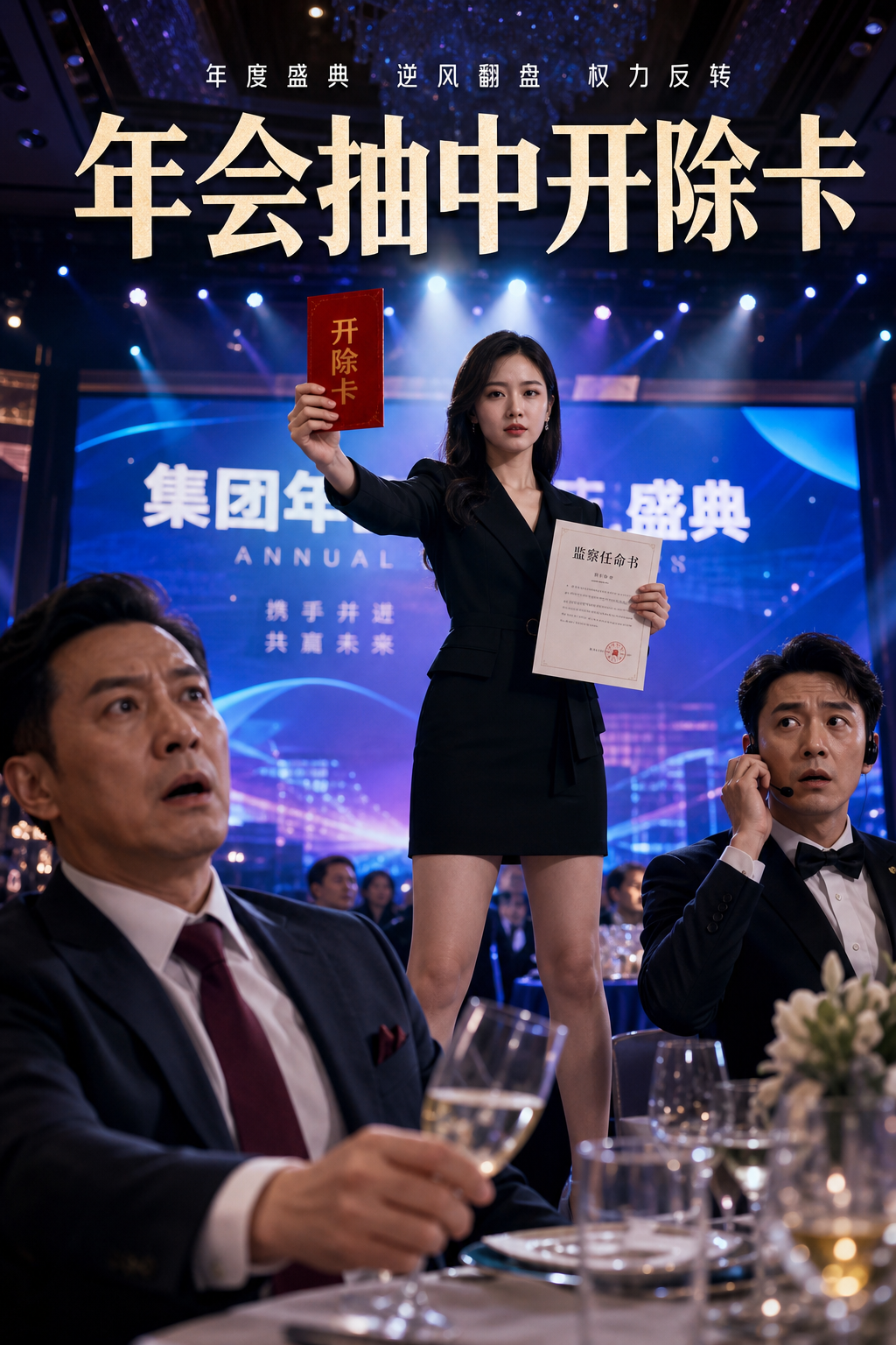 《年会抽中开除卡》 封面