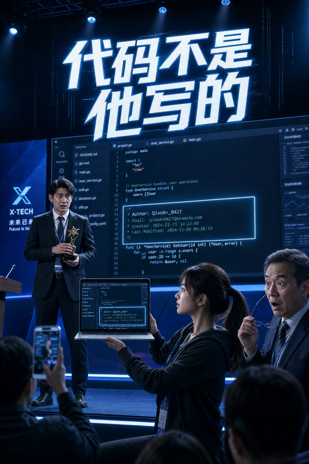 《代码不是他写的》 封面