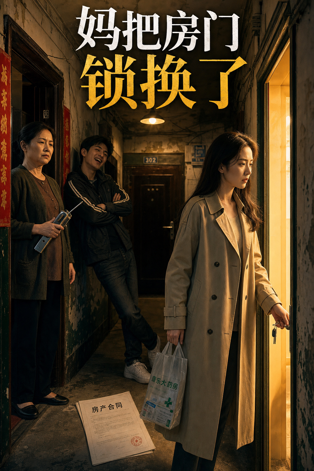 《妈把房门锁换了》 封面