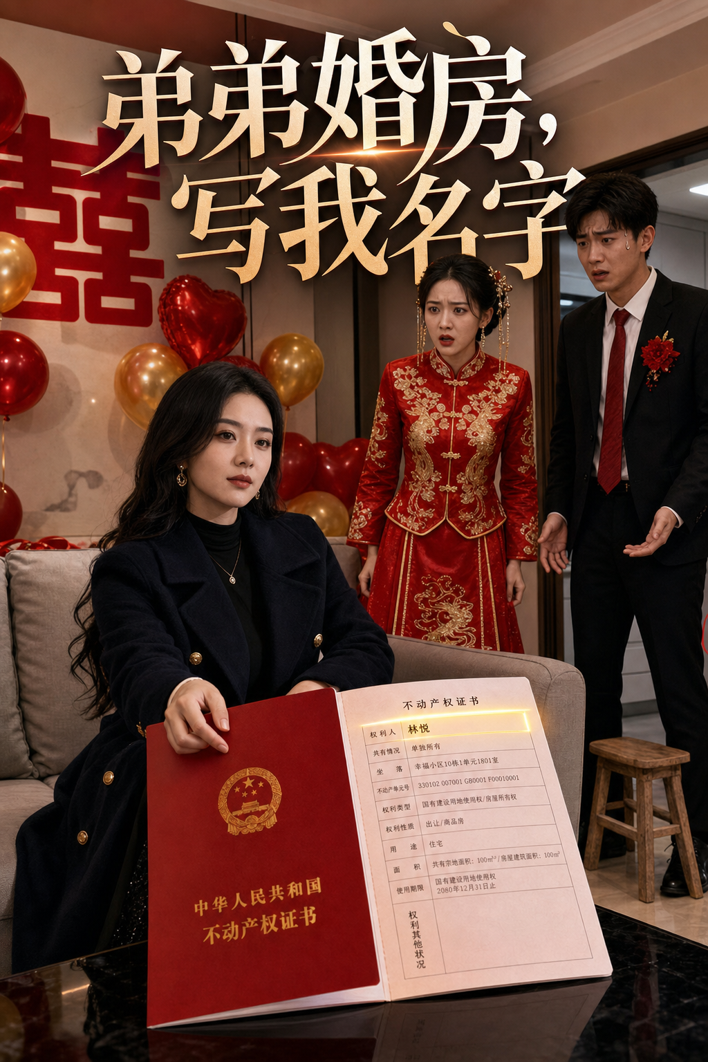 《弟弟婚房，写我名字》 封面