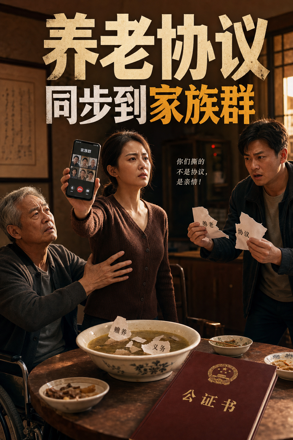 《养老协议同步到家族群》 封面