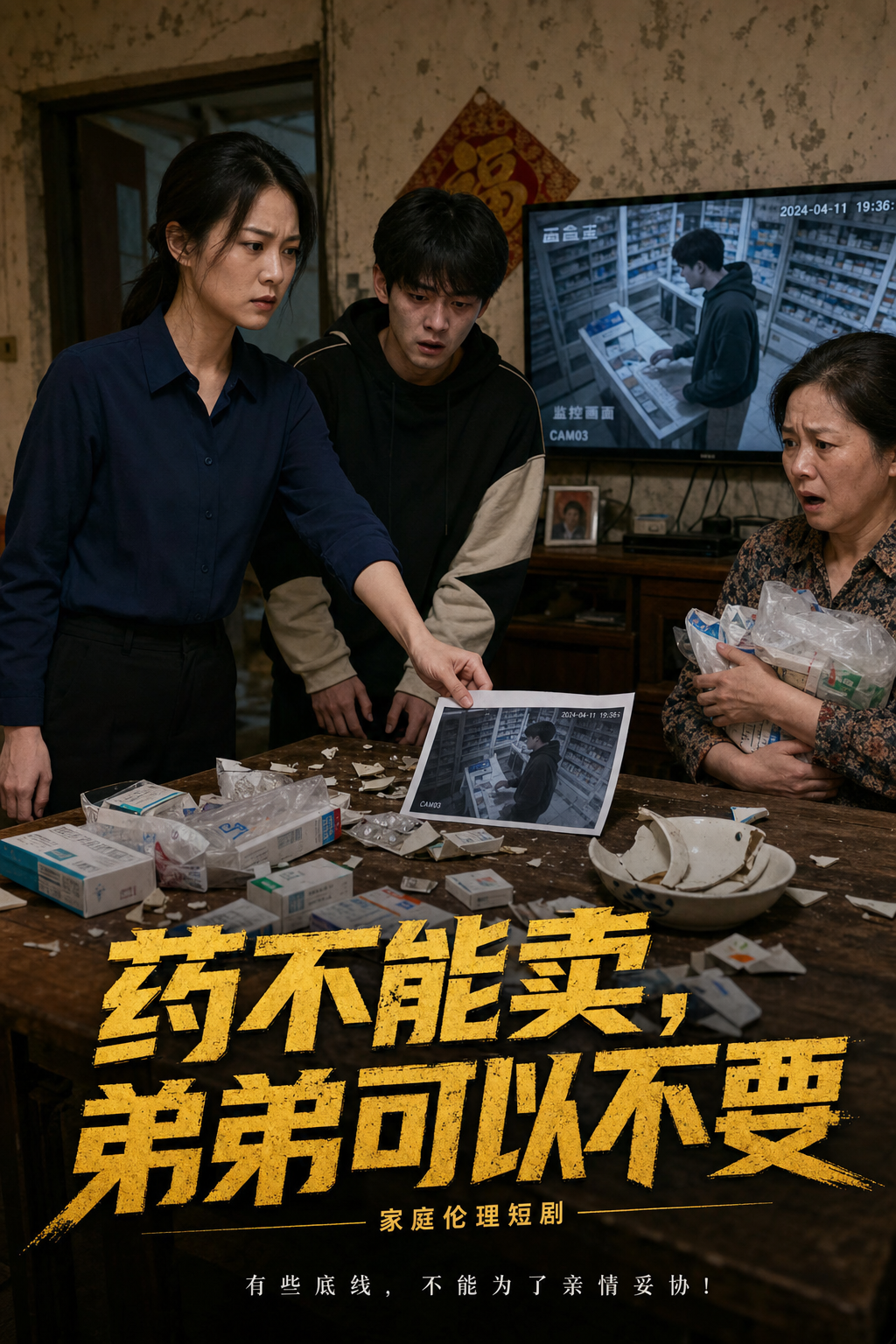 《药不能卖，弟弟可以不要》 封面