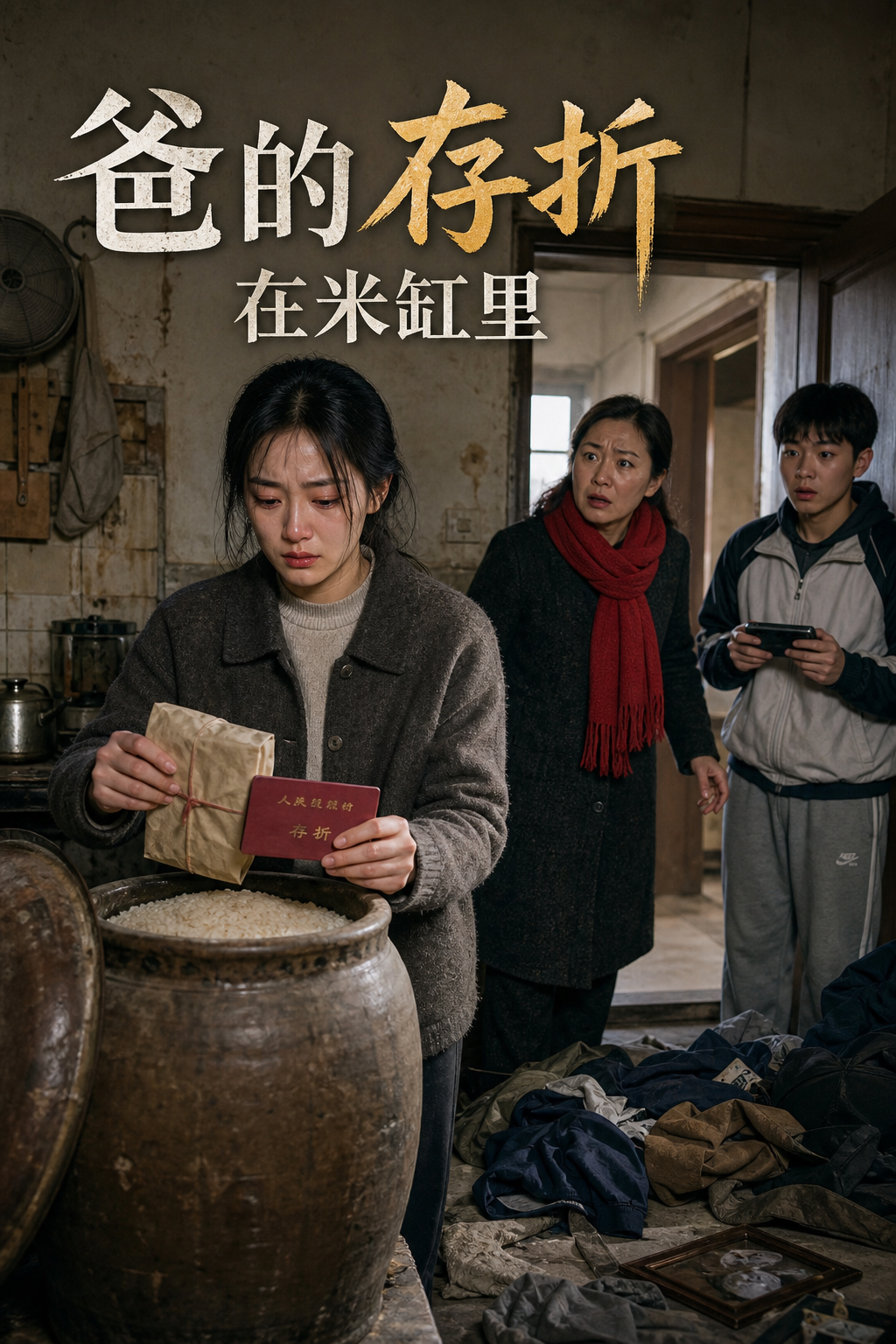 《爸的存折在米缸里》 封面
