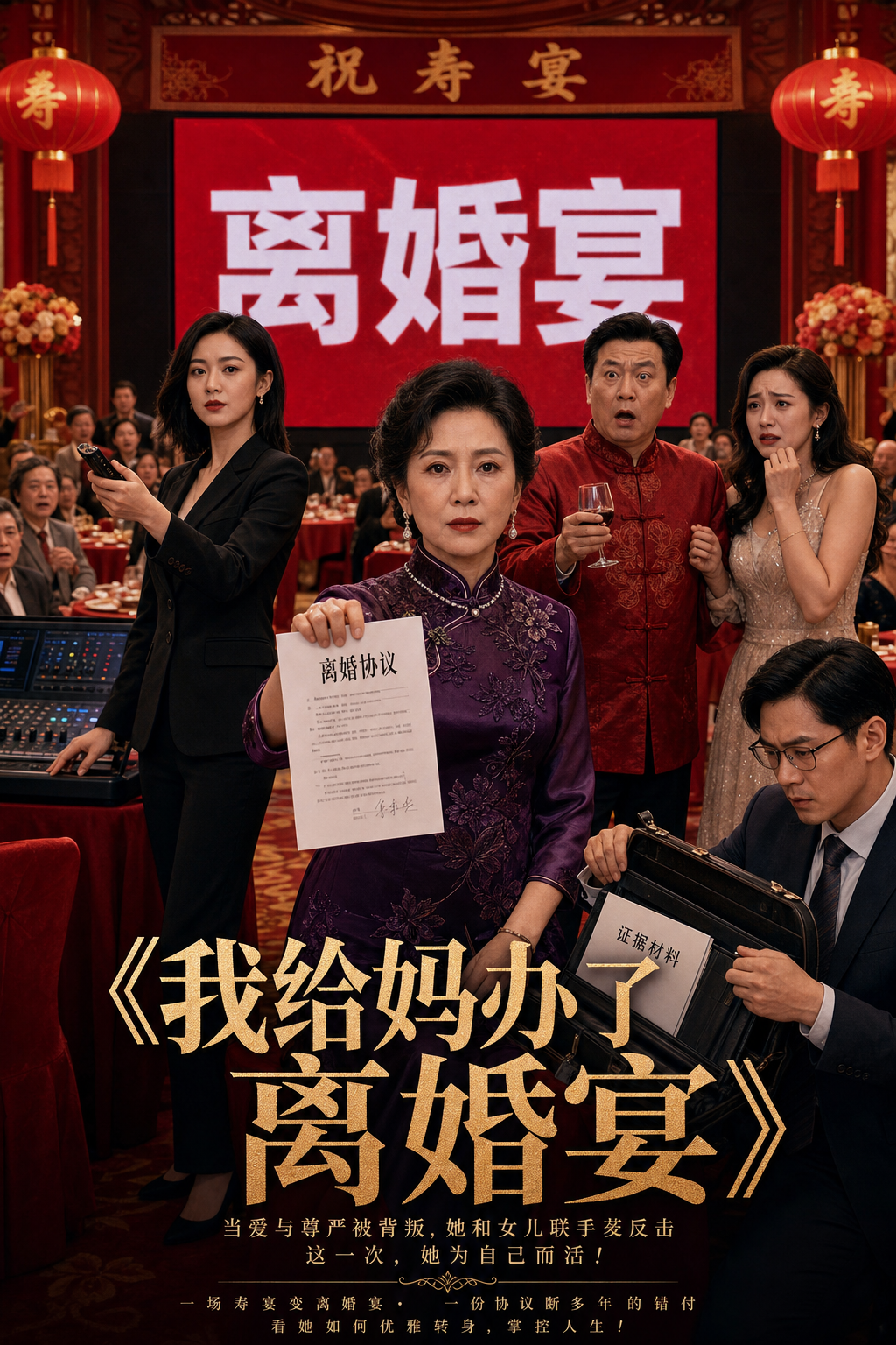《我给妈办了离婚宴》 封面