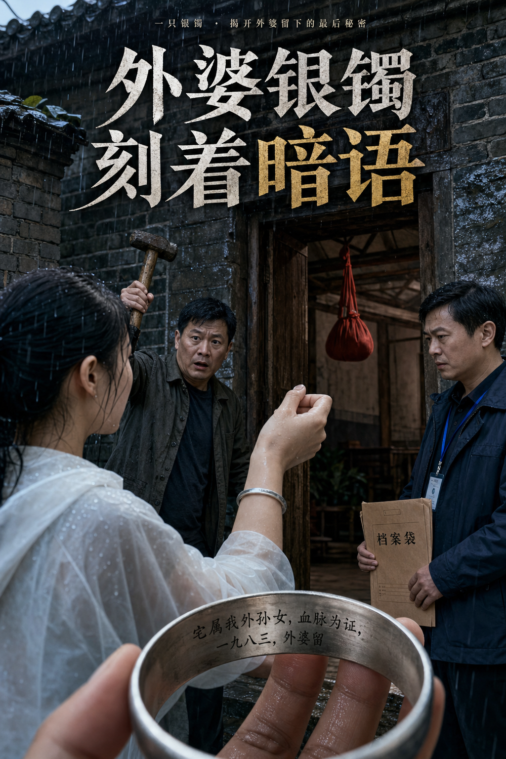 《外婆银镯刻着暗语》 封面