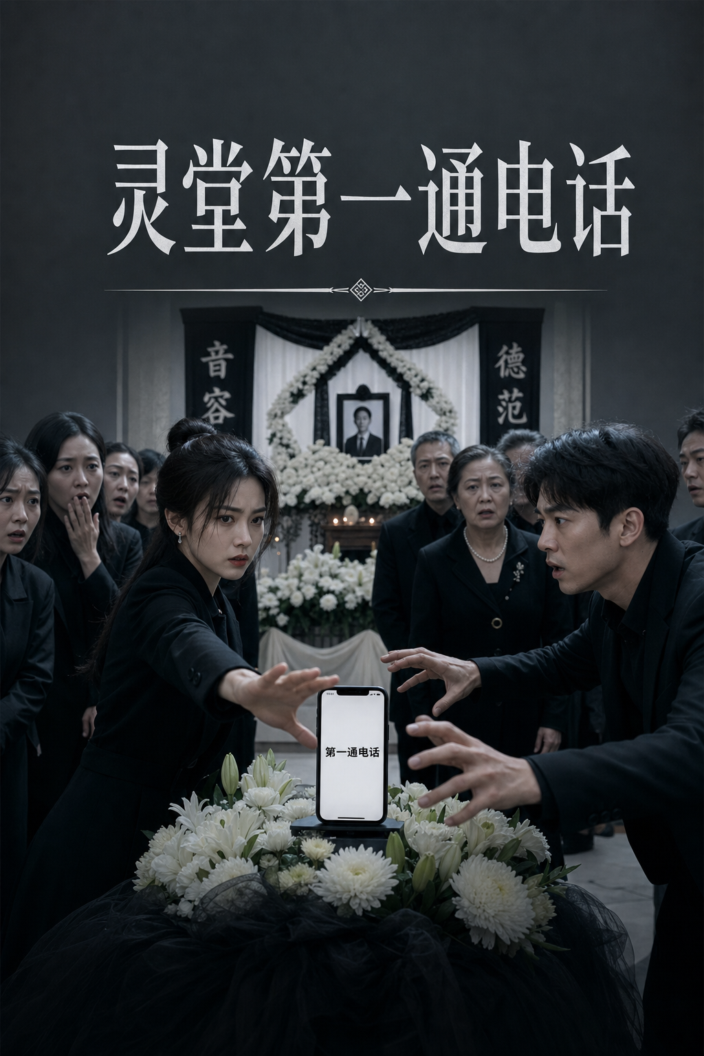 《灵堂第一通电话》 封面