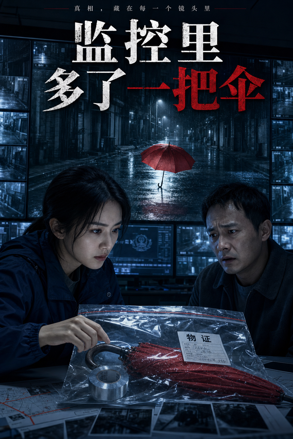 《监控里多了一把伞》 封面