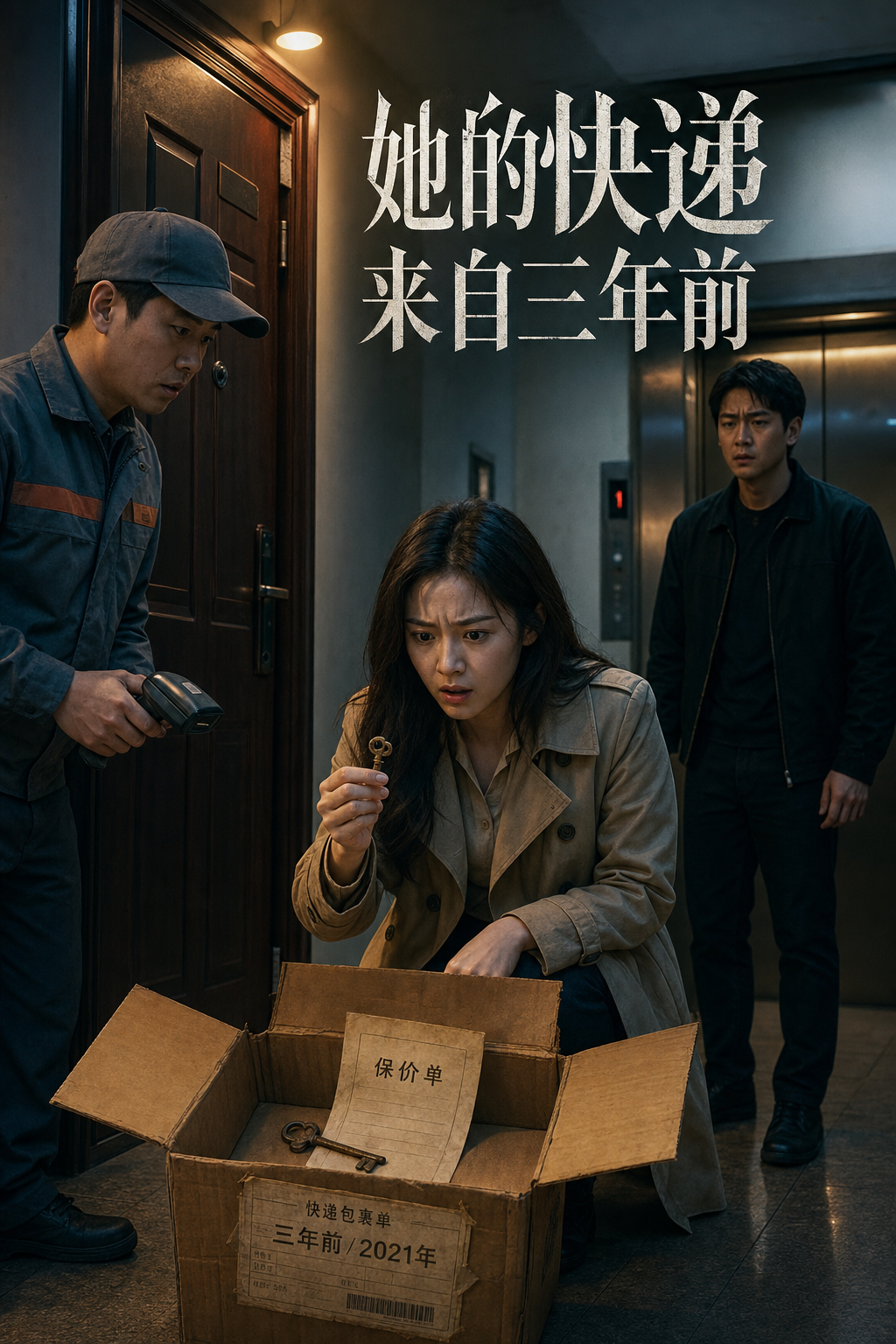 《她的快递来自三年前》 封面