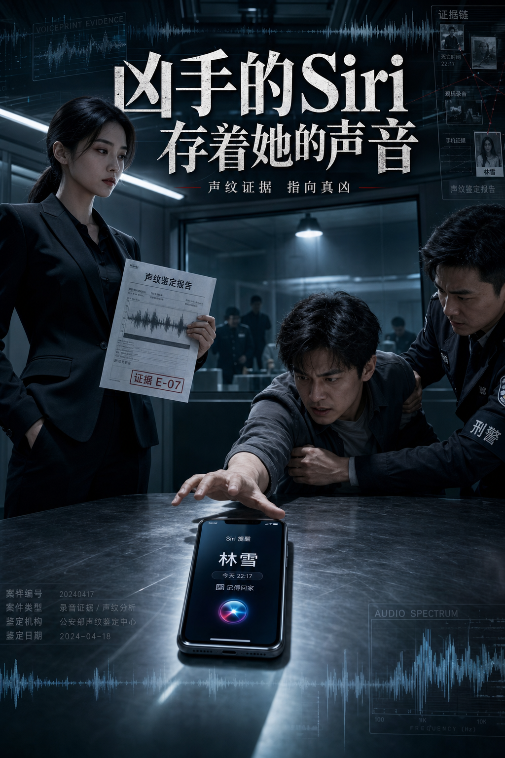 《凶手的Siri存着她的声音》 封面