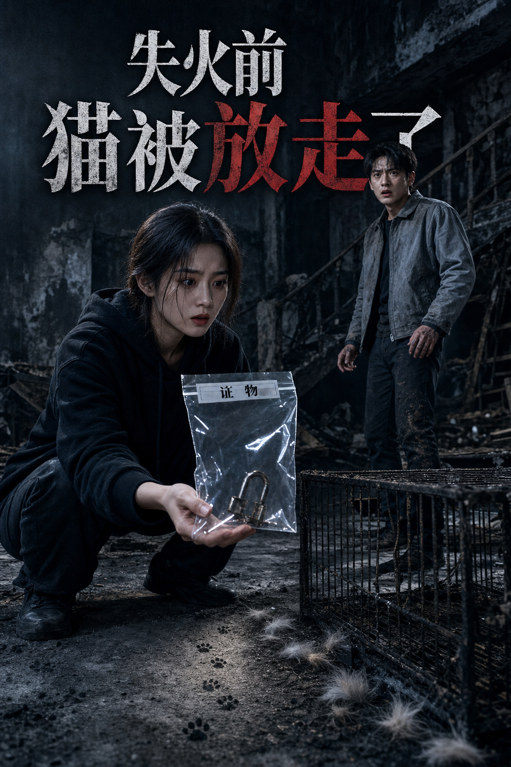 《失火前猫被放走了》 封面