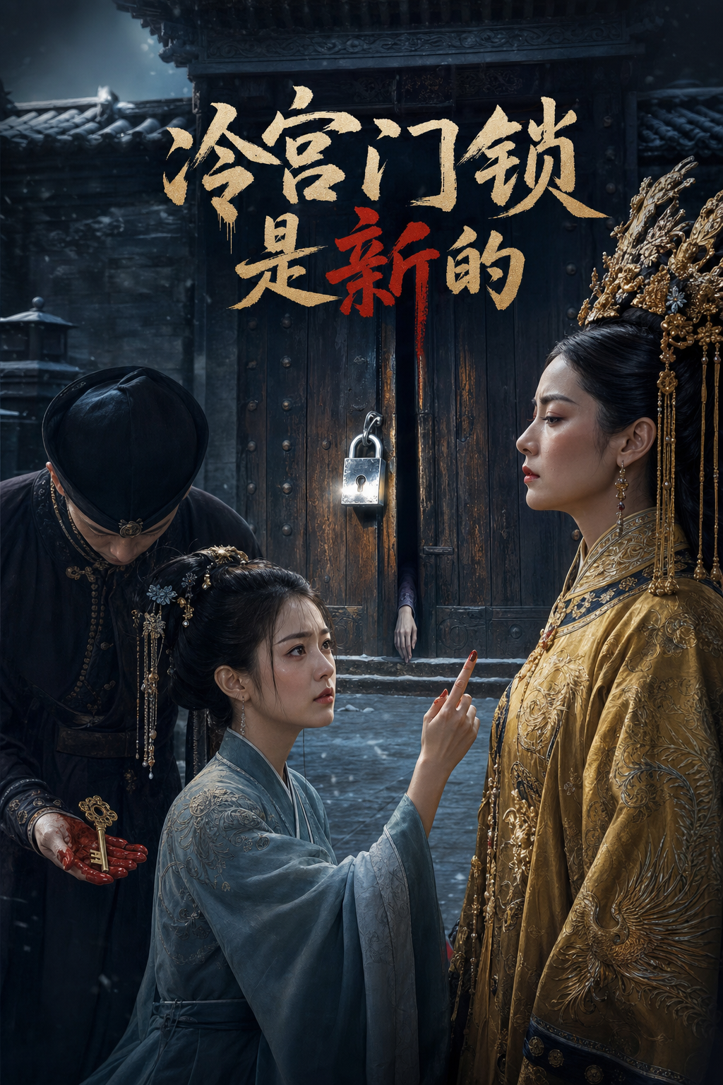 《冷宫门锁是新的》 封面