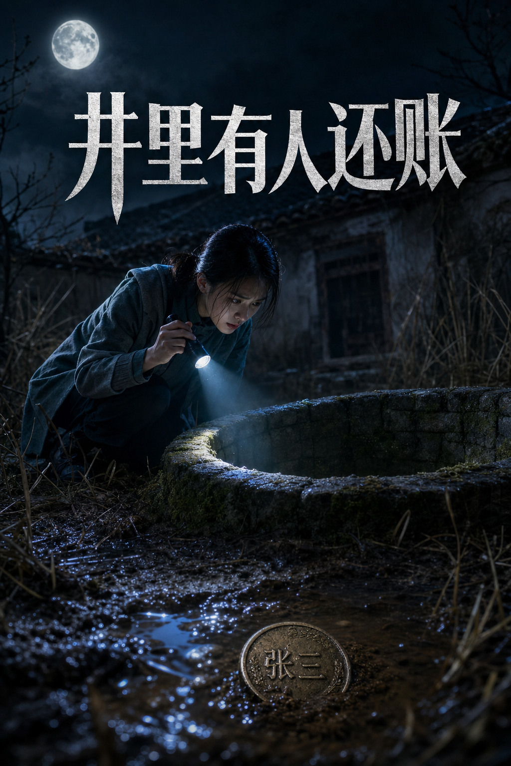 《井里有人还账》 封面