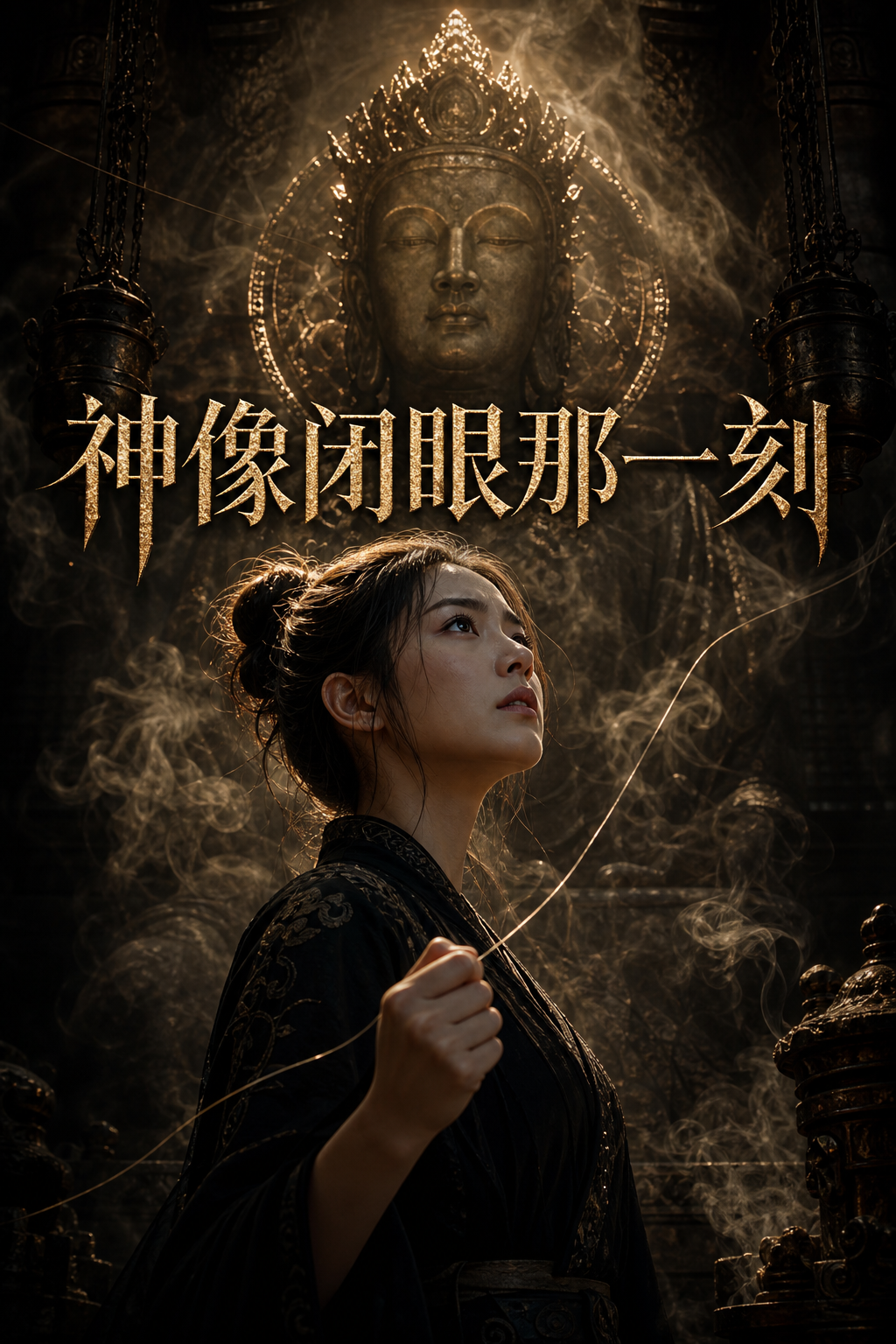 《神像闭眼那一刻》 封面