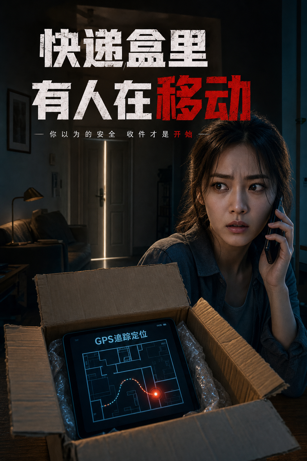 《快递盒里有人在移动》 封面
