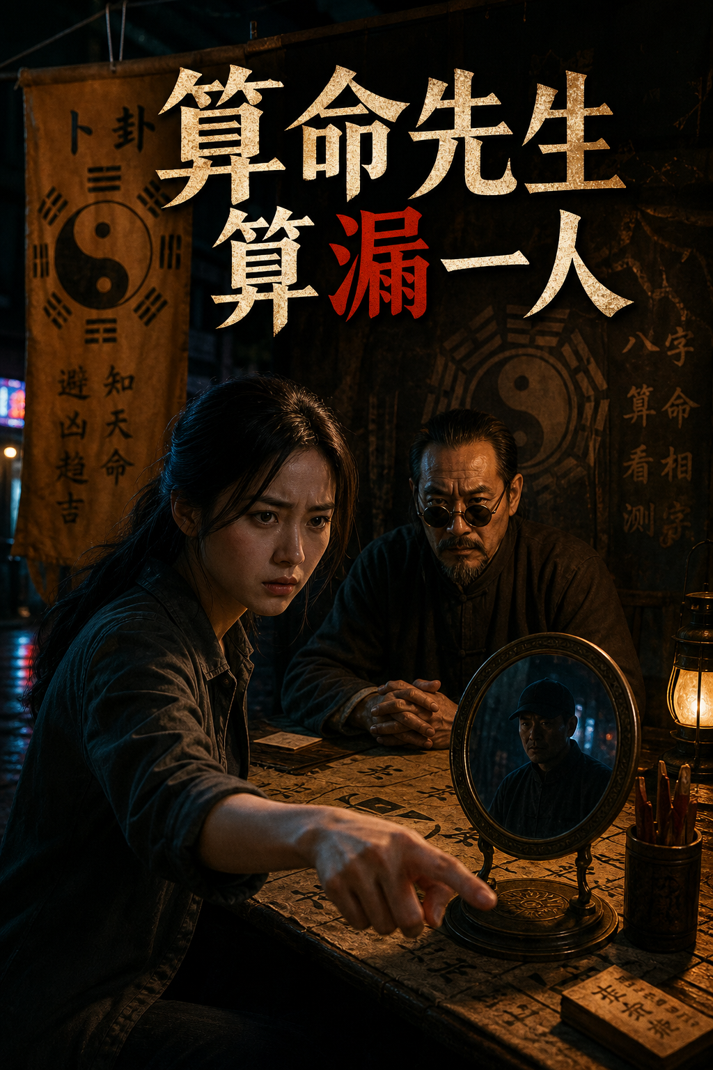 《算命先生算漏一人》 封面