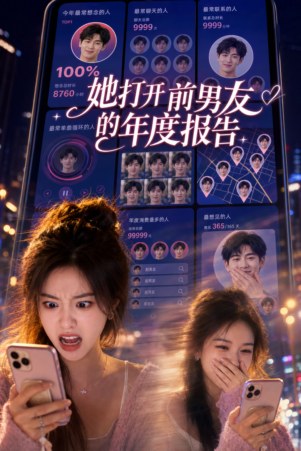 《她打开前男友的年度报告》 封面