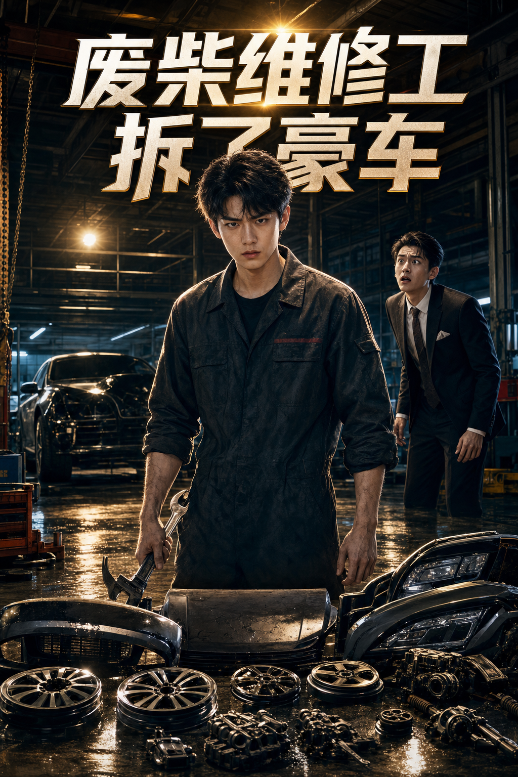 《废柴维修工拆了豪车》 封面