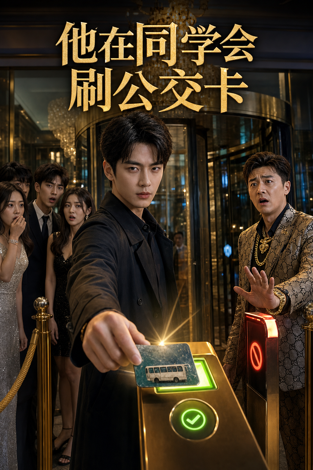 《他在同学会刷公交卡》 封面