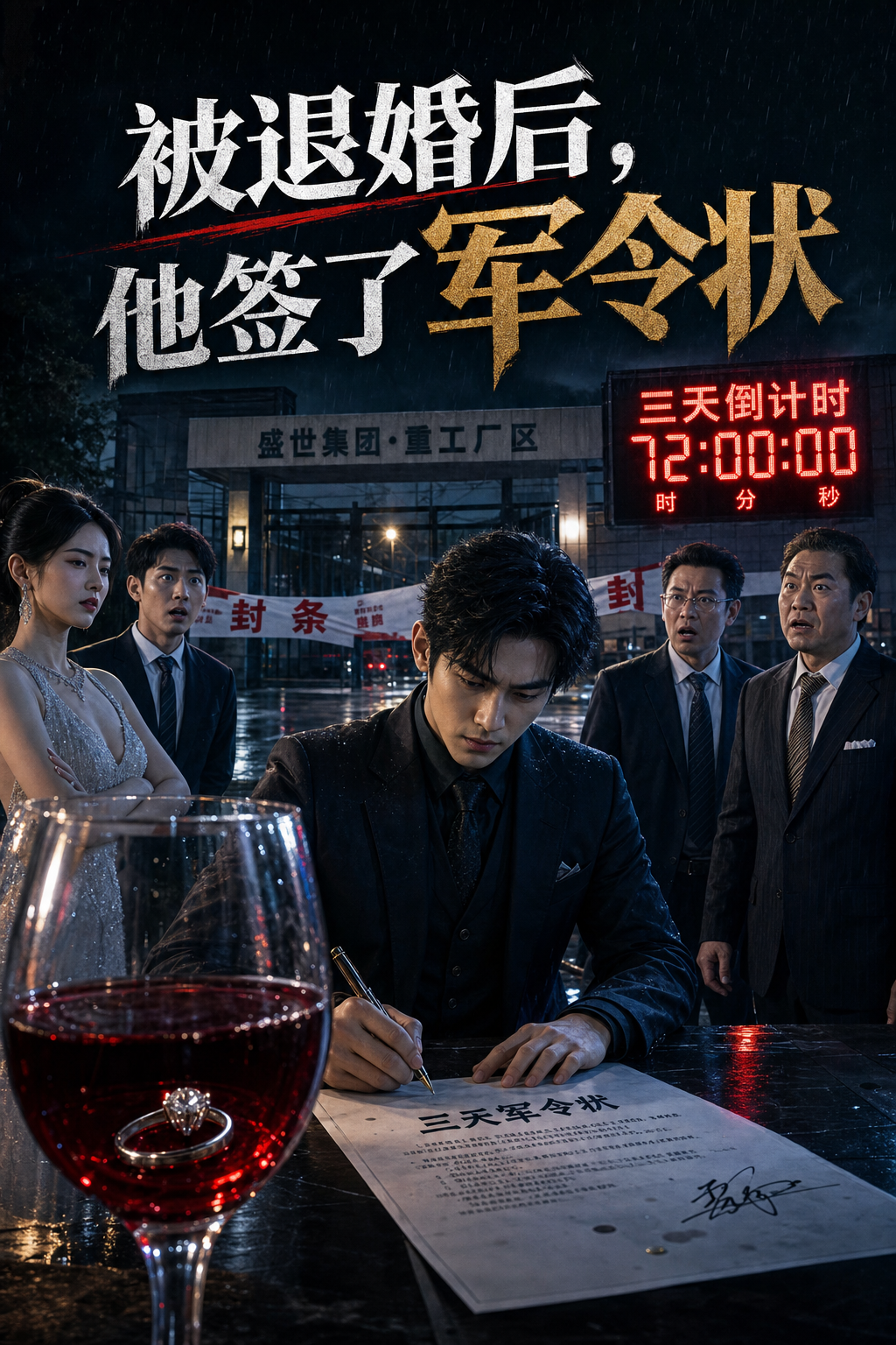 《被退婚后，他签了军令状》 封面