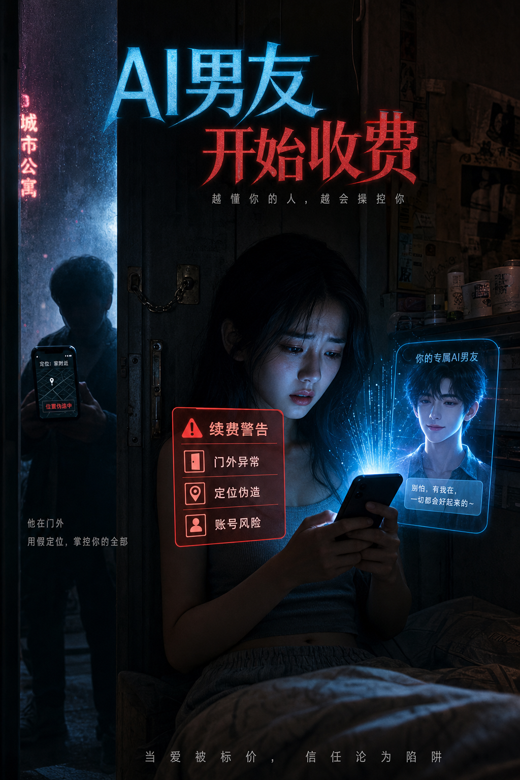 《AI男友开始收费》 封面