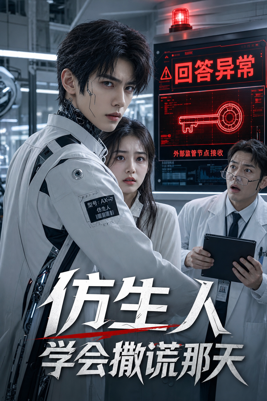 《仿生人学会撒谎那天》 封面