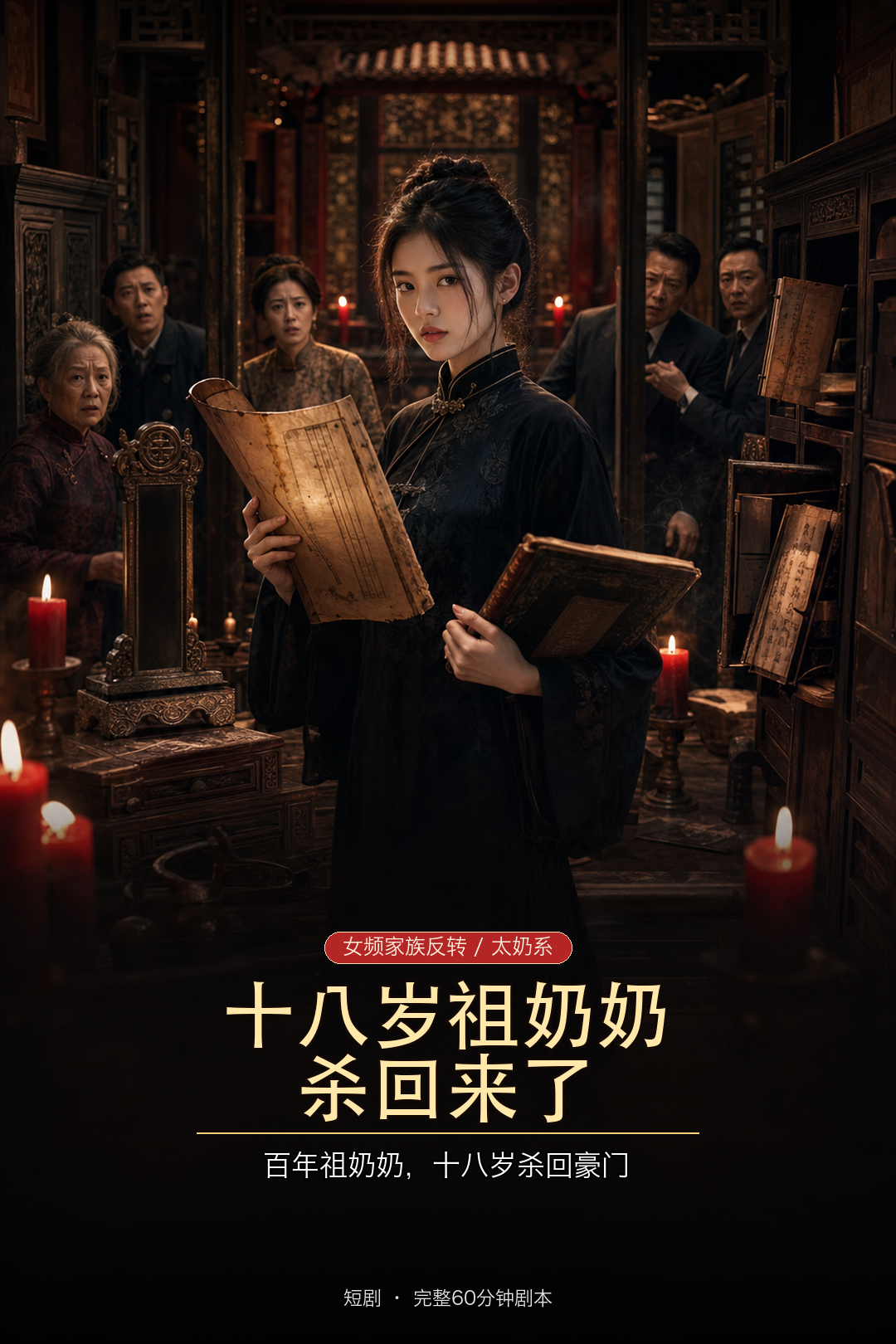 《十八岁祖奶奶杀回来了》 封面