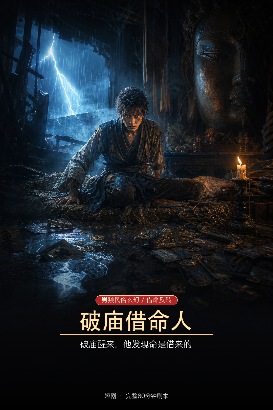 《破庙借命人》 封面